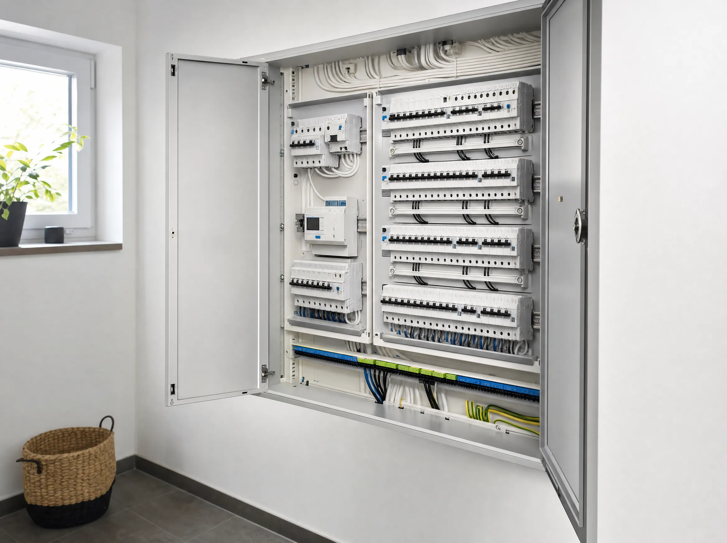 Modernisierter Zählerschrank als Basis für die Wallbox